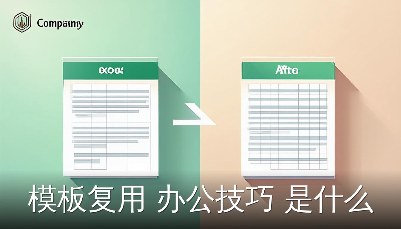 模板复用办公技巧：从空白表格到复用模板的转换过程