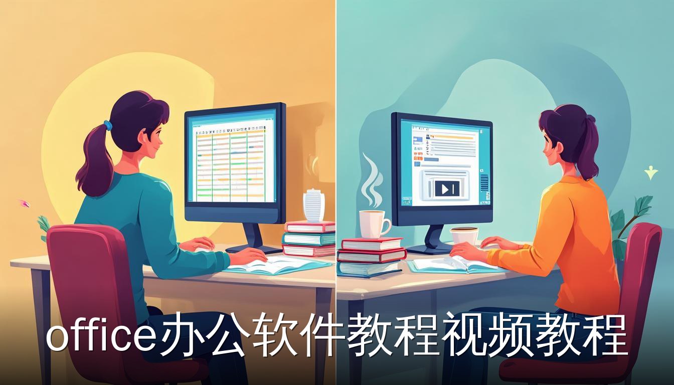 office办公软件教程视频教程 用户学习Excel表格操作