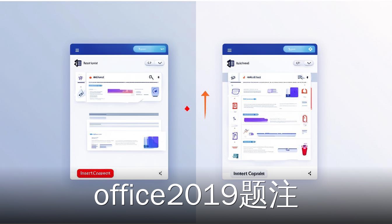 Word 2019 引用选项卡中的题注功能界面
